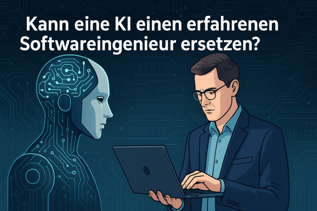 Kann eine KI in naher Zukunft einen erfahrenen Softwareingenieur ersetzen, Teil 1?