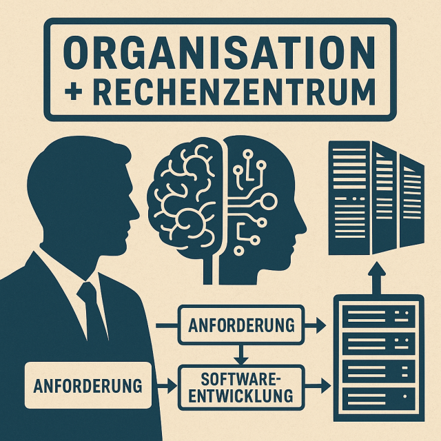 Von der DDR bis zur KI: Warum das vergessene ORZ-Prinzip (Organisation + Rechenzentrum) heute aktueller denn je ist.